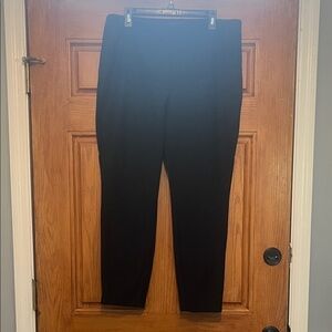 White House Black Market Black Cropped Pants